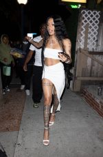 GLORILLA Arrives at ESPYS Afterparty at Delilah in Los Angeles 07/11/2024