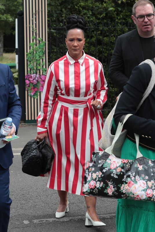 GOLDA ROUSJEVEL Arrives at 2024 Wimbledon Tennis Championships 07/01/2024