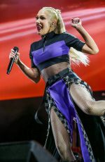 GWEN STEFANI Performs at Cali Vibes Festival in Long Beach 02/17/2024