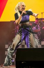 GWEN STEFANI Performs at Cali Vibes Festival in Long Beach 02/17/2024