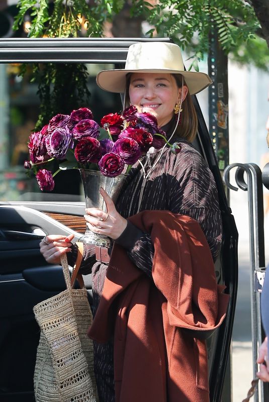 HALEY BENNETT Out and About in New York 07/15/2024