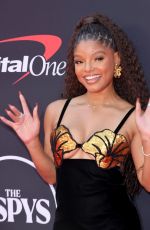 HALLE BAILEY at 2024 ESPY Awards at Dolby Theatre in Los Angeles 07/11/2024