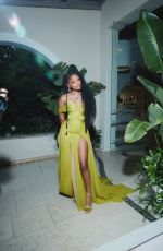 HALLE BAILEY at Dolce & Gabbana Alta Moda Show in Sardinia 07/02/2024