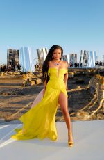 HALLE BAILEY at Dolce & Gabbana Alta Moda Show in Sardinia 07/02/2024