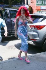 HALSEY Arrives at a Recording Studio in New York 07/11/2024