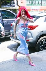 HALSEY Arrives at a Recording Studio in New York 07/11/2024