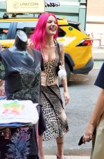 HALSEY Out and About in New York 07/10/2024
