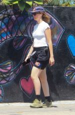 HANNAH EINBINDER Out for a Walk in Los Angeles 07/08/2024