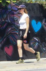 HANNAH EINBINDER Out for a Walk in Los Angeles 07/08/2024
