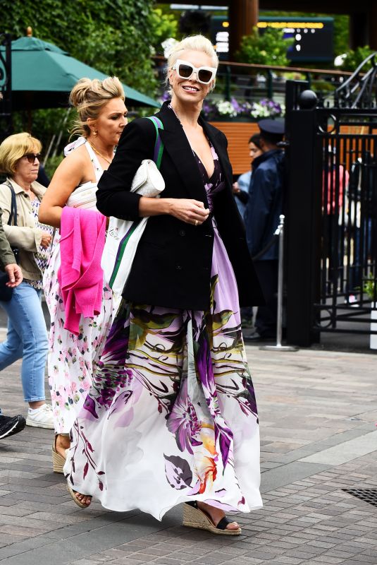 HANNAH WADDINGHAM Leaves All England Lawn Ground in Wimbledon 07/03/2024
