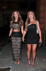 HARRIET BLACKMORE and SAMANTHA KENNY Night Out at Lusin in London 07/06/2024