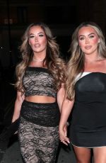 HARRIET BLACKMORE and SAMANTHA KENNY Night Out at Lusin in London 07/06/2024