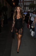 HARRIET BLACKMORE Arrives at Mayfair Hotel in London 07/04/2024