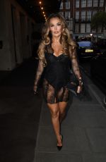 HARRIET BLACKMORE Arrives at Mayfair Hotel in London 07/04/2024