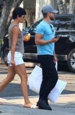HAYLEY ERBERT and Derek Hough Out Shopping on Melrose Place in West Hollywood 07/18/2024
