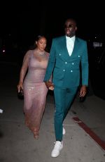 HAZEL RENNEE Arrives at Catch Steak in West Hollywood 07/11/2024