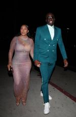 HAZEL RENNEE Arrives at Catch Steak in West Hollywood 07/11/2024