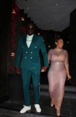 HAZEL RENNEE Arrives at Catch Steak in West Hollywood 07/11/2024