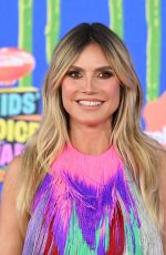 HEIDI KLUM at Nickelodeon