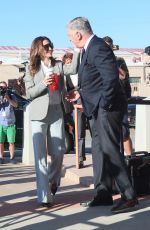 HILARIA and Alec BALDWIN Arrives at Court in Santa Fe, New Mexico 07/12/2024
