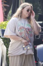 HILARY DUFF Out and Abot in Studio City 07/13/2024