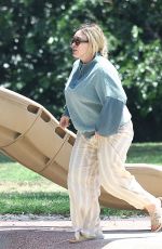 HILARY DYFF at a Family Day of Fun at a Park in Studio City 07/07/2024