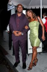 HOLLY ROBINSON and Rodney PEETE Arrivee at ESPYs Afterparty in West Hollywood 07/11/2024