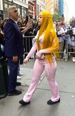ICE SPICE Arrives at Empire State Building in New York 07/25/2024