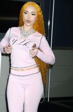 ICE SPICE Lit up Empire State Building in New York to Celebrate Release of Her New Album Y2K! 07/25/2024