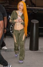 ICE SPICE Out Shopping at Hudson Yards in New York 07/26/2024