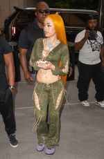 ICE SPICE Out Shopping at Hudson Yards in New York 07/26/2024