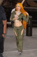 ICE SPICE Out Shopping at Hudson Yards in New York 07/26/2024