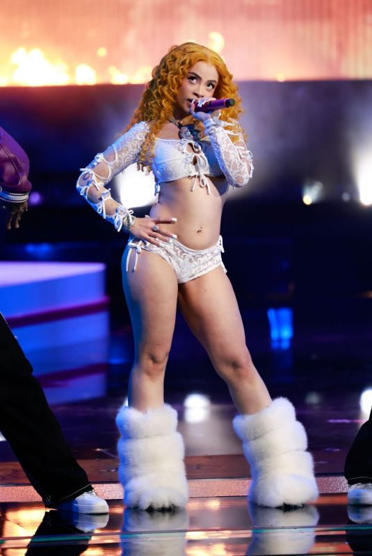 ICE SPICE Performs at 2024 Bet Awards in Los Angeles 06/30/2024
