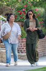 INES DE RAMON Out for Lunch with a Friend in Los Angeles 07/15/2024