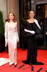 ISABELLE HUPPERT and NAOMI WATTS Leaves Mark Hotel for 2024 Met Gala in New York 05/06/2024