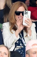 ISLA FISHER at Wimbledon Tennis Championships in London 07/08/2024