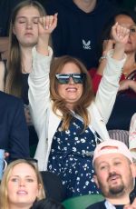 ISLA FISHER at Wimbledon Tennis Championships in London 07/08/2024