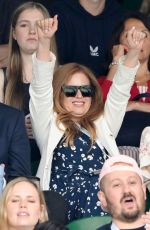 ISLA FISHER at Wimbledon Tennis Championships in London 07/08/2024