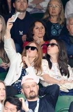 ISLA FISHER at Wimbledon Tennis Championships in London 07/08/2024