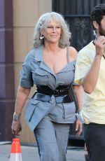 JAMIE LEE CURTIS on the Set of Freaky Friday 2 in Los Angeles 07/19/2024