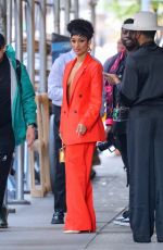 JANEISHA JOHN Out and About in New York 04/24/2024