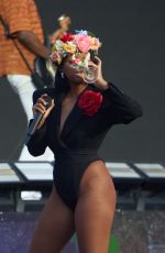 JANELLE MONAE Performs at Stadio Olimpico di Roma at Opening Show of Coldplay