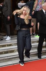 JEMMA DONOVAN Arrives at Hello, Dolly! Opening Night at London Palladium 07/18/2024