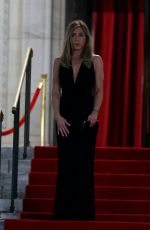 JENNIFER ANISTON on the Set of The Morning Show in New York 07/29/2024