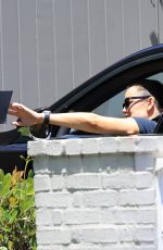 JENNIFER GARNER Arrives at Ben Affleck