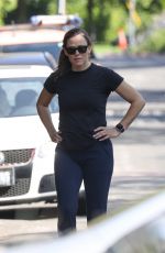 JENNIFER GARNER Out for Morning Walk with a Friend in Brentwood 07/24/2024