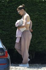JENNIFER LOPEZ Leaves Equinox Gym in Bridgehampton in New York 07/18/2024