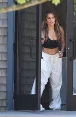 JENNIFER LOPEZ Leaves Equinox Gym in New York 07/19/2024