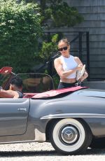 JENNIFER LOPEZ Leaves Equinox Gym in The Hamptons 07/14/2024