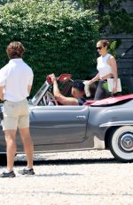 JENNIFER LOPEZ Leaves Equinox Gym in The Hamptons 07/14/2024